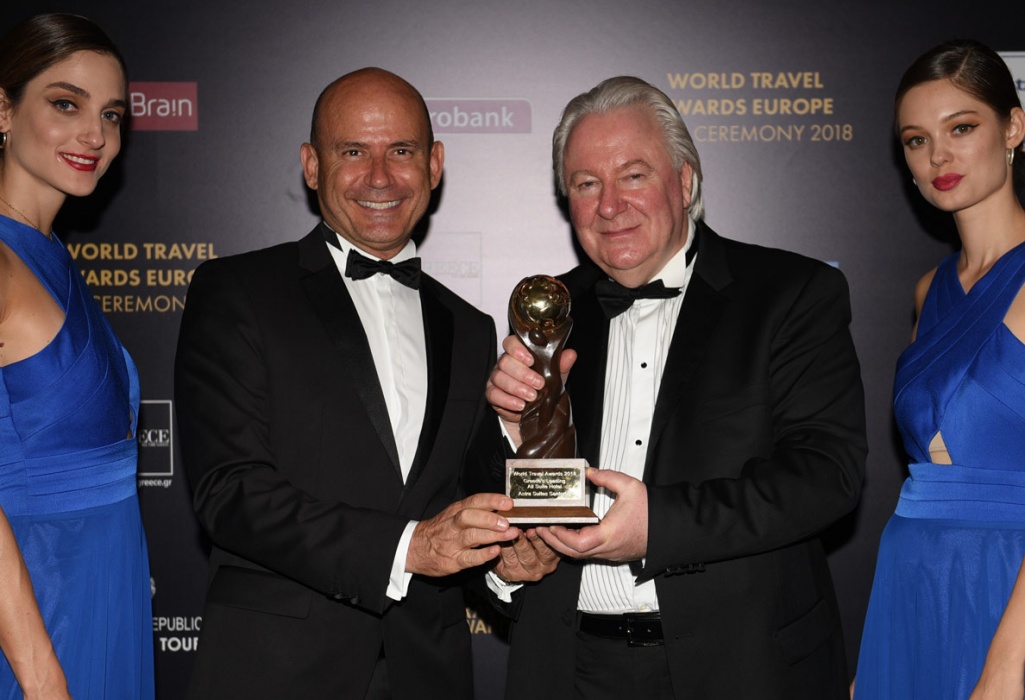 Astra Suites at the World Travel Awards 2018