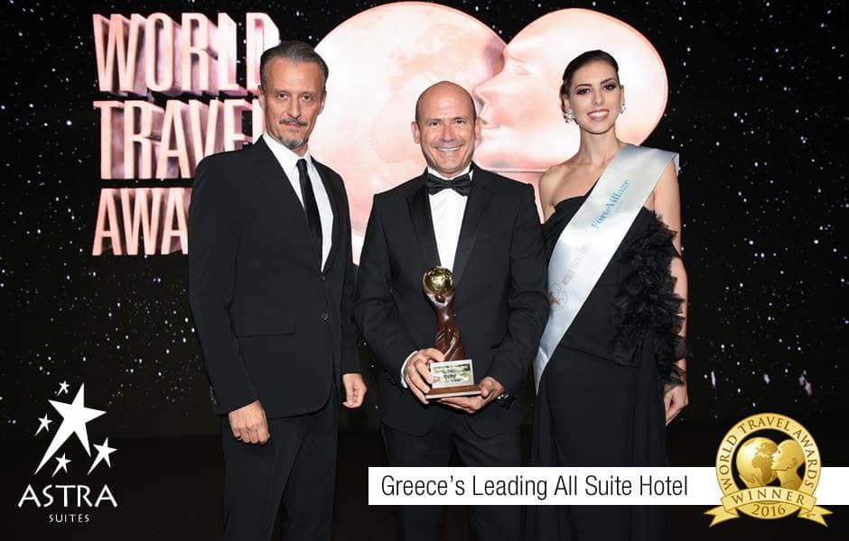 ‘Greece’s Leading All-Suite Hotel’ at the 23rd World Travel Awards